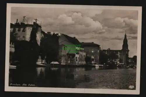 136252 Ansichtskarte Postdam Alte Fahrt Fotokarte um 1935