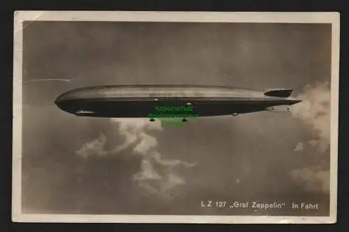 134883 AK LZ 127 Graf Zeppelin in Fahrt 1929 Friedrichshafen