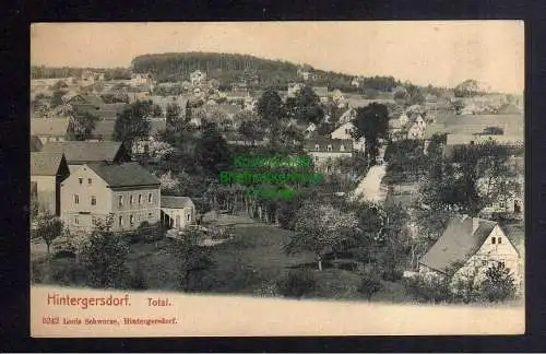 127859 Ansichtskarte Hintergersdorf Total um 1910