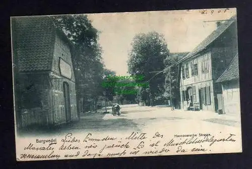 127885 AK Burgwedel Hannoversche Strasse 1903