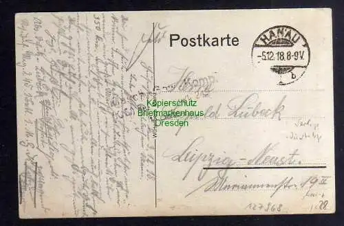 127968 AK Hanau 1918 Künstlerkarte Verlag Würtenberg Mainz