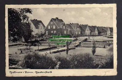 125260 AK Goleniów Gollnow i. Pom. Kr. Naugard Gartenstadt 1940