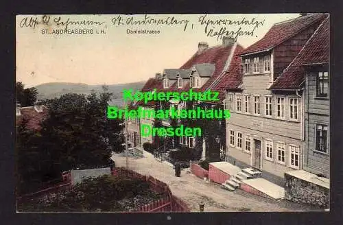 119304 Ansichtskarte Sankt Andreasberg Harz 1910 Danielstrasse