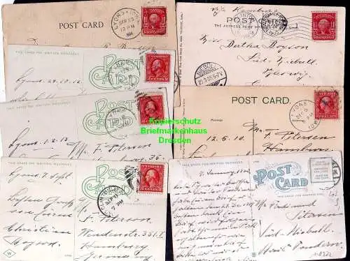 118822 7 AK Clinton Iowa USA Lumber Raft 1906 Mississippi Post Office 1912 Eisen