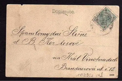 103952 AK Příbram Pribram Pibrans 1903
