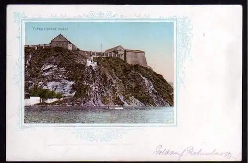 68931 Ansichtskarte Vysehrad Vysehradske skaly um 1900