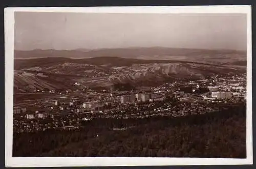 68034 Ansichtskarte Zlin Gottwaldov 1937 Fotokarte, gelaufen
