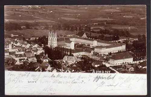 62460 Ansichtskarte Admont 1903 Fotokarte Steiermark