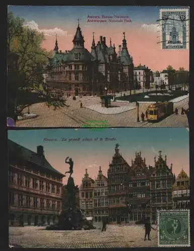 51920 AK Anvers Antwerpen Nationale Bank Grand place 1920