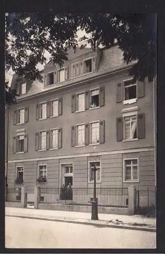 81857 AK Mainz Mombach Wohnhaus Fotokarte um 1925