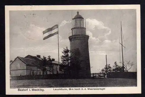 81835 AK Bastorf Leuchtturm 1924 Arendsee