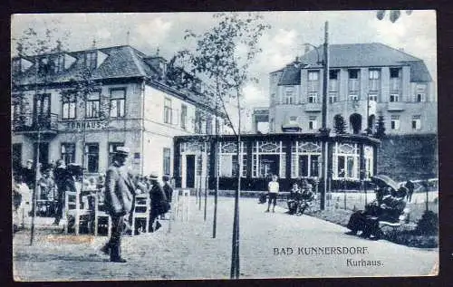 82141 AK Bad Kunnersdorf bei Osecna Oschitz Kurhaus um 1920
