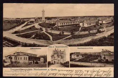 82176 AK Neuhammer am Queis Truppenübungsplatz Offiziercasino 1912 Villa