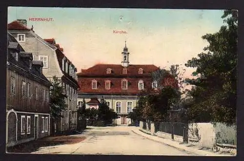 70223 AK Herrnhut Kirche 1911