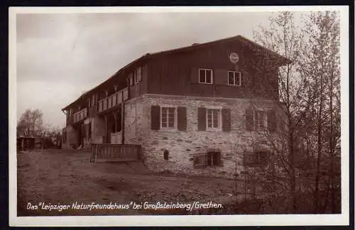 65310 Ansichtskarte Grethen Großsteinberg Parthenstein 1925 Himmel