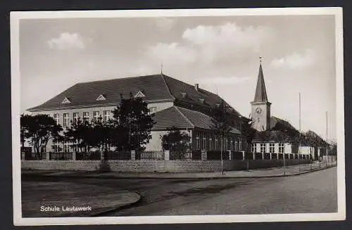 65405 Ansichtskarte Lautawerk 1939 Schule