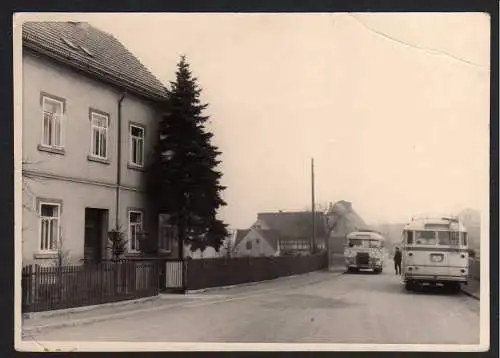 63981 Ansichtskarte Autobus Bus Quedlinburg 1964