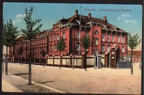 61675 AK Chemnitz Ulanen Kaserne Planitzstraße 1915