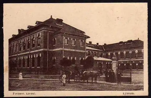 61693 AK Focsani Liceul Lyzeum Fokschan Foksany um 1918