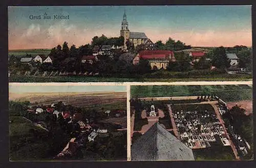 53616 Ansichtskarte Köthel bei Meerane 1927