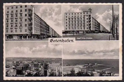 53778 AK Gotenhafen Gdynia Adolf Hitler Str. Apotheke 1940