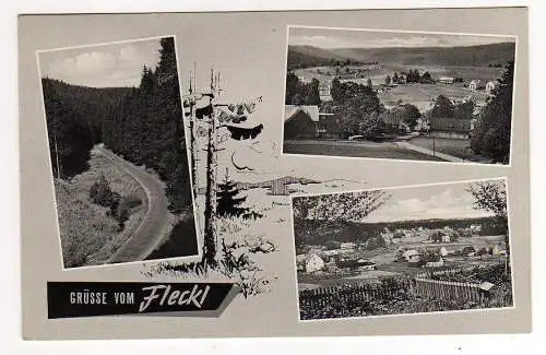 50144 Ansichtskarte Fleckl im Fichtelgebirge 1965