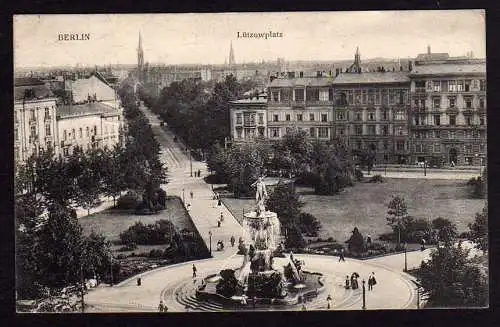 42891 Ansichtskarte Berlin 1912 Lützowplatz