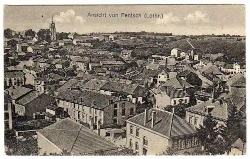 42342 Ansichtskarte Fontoy Fentsch Lothringen 1918 Feldpost