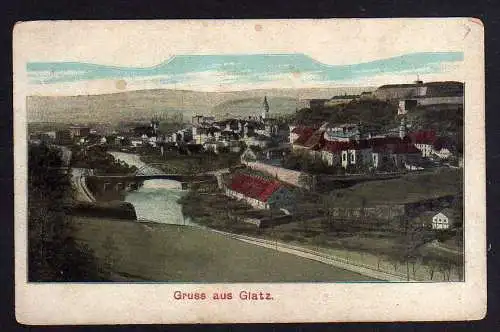 100683 Ansichtskarte Glatz um 1905