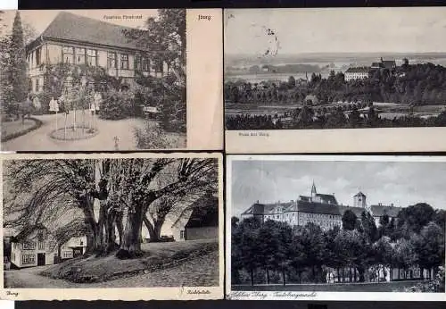 100791 4 Ansichtskarte Iburg 1907 Forsthaus Freudental Schloss Richtplatz