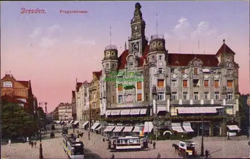 160608 AK Hotel Saxe Dresden Pragerstrasse 1925