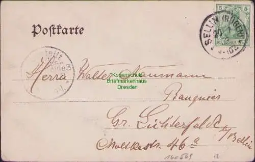 160569 AK Sassnitz a. Rügen Von der See 1902