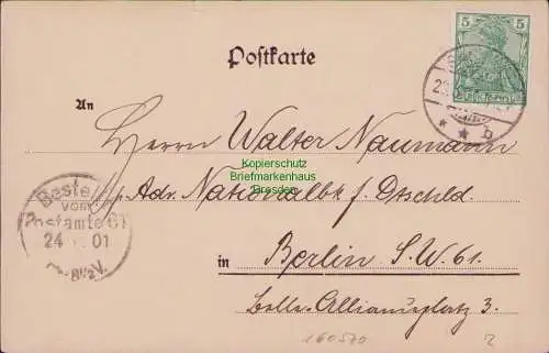 160570 AK Gruss aus Sassnitz Totalansicht 1901