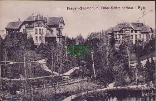 160677 AK Frauen-Sanatorium, Ober-Schreiberhau i. Rgb. um 1920 Riesengebirge