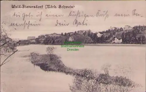 160711 Ansichtskarte Wald-Sieversdorf (Märk. Schweiz) 1913