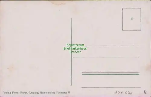 160670 AK Leipzig Gruss von der Messe um 1920 Es werden keine Messbuden gebaut