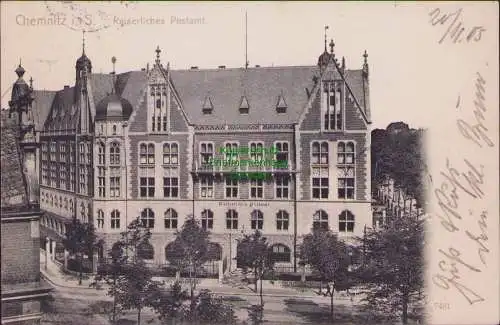 160601 AK Chemnitz i. S. Kaiserliches Postamt 1905