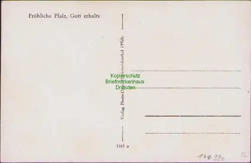 160330 AK Burgruine Gräfenstein Merzalben i/Pfalz Totalansicht um 1940