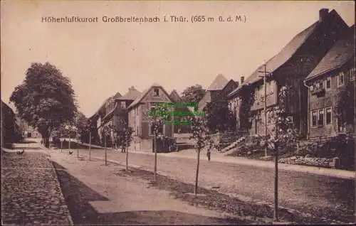 160363 AK Höhenluftkurort Großbreitenbach i. Thür. 1918