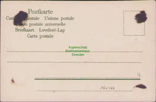 160474 AK Prägekarte Fahne Schweit  Edelweiß um 1900