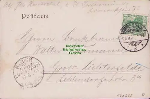 160528 AK Swinemünde 1904 Yacht Hohenzollern Verlag Römmler & Jonas, Dresden