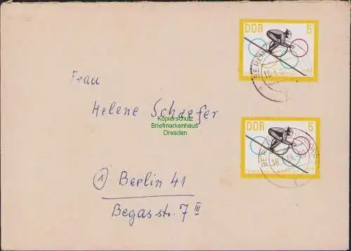 B17050 Brief DDR 1964 1000 MeF Berlin Ortsbrief nach Westberlin