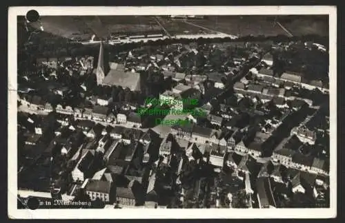 146428 Ansichtskarte Bützow Mecklenburg 1943 Luftbild Fliegeraufnahme