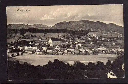 100853 Ansichtskarte Krankenheil Bad Tölz 1909