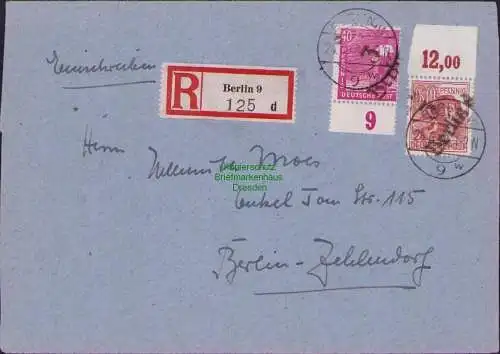 B16904 R-Brief SBZ Bezirkshandstempel Bezirk 3 Berlin sowjetische Zensur 5224