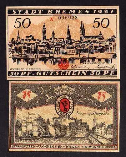 85804 Notgeld Bremen 1921