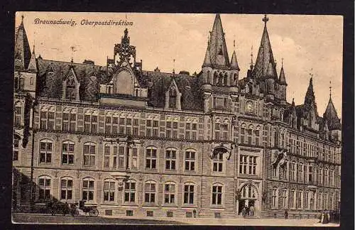 83016 AK Braunschweig Oberpostdirektion 1925