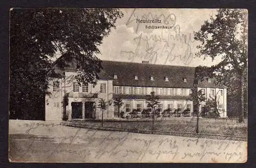 81380 AK Neustrelitz Schützenhaus 1919