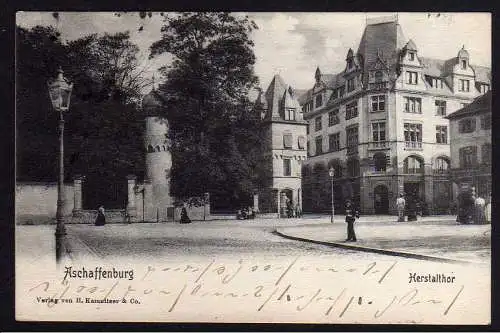 81726 AK Aschaffenburg 1907 Herstalthor Herstaltor