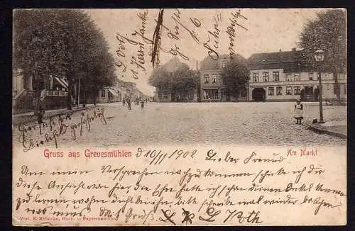 81321 AK Grevesmühlen 1902 Am Markt